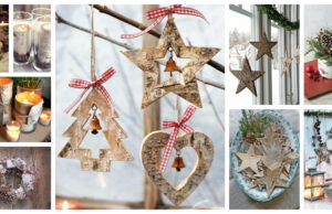 20+ Weihnachtsinspirationen aus Birkenrinde und Holz: Schöne natürliche Ideen