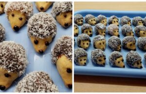 Leckere nussige Igel – Rezept für Weihnachtsplätzchen