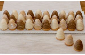 Leichte Biskuitnester – Rezept für Weihnachtsplätzchen