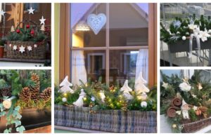 Schöne Fensterbankdekoration für die Wintermonate – Get Inspired