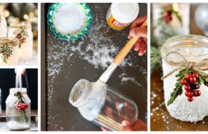 Alles, was Sie brauchen, ist Salz, Kleber und ein Glas – Erstaunliche Winterkreationen, die sogar Kinder lieben werden