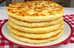 Schnelle Pfannkuchen, die einfach auf der Zunge zergehen