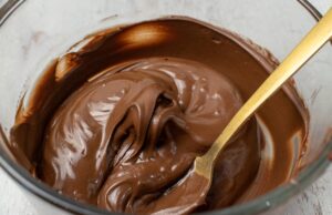 Schokoladencreme für Weihnachtssüßigkeiten