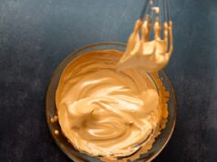 Kaffeesahne für Weihnachtssüßigkeiten