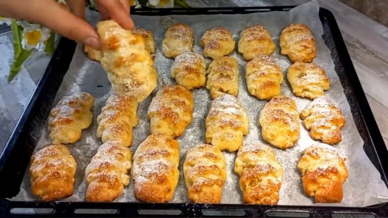 Käsekuchen mit Apfelfüllung