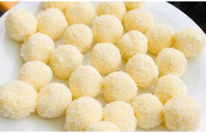 Leckere Raffaello-Kugeln – ungebackene Bonbons