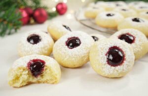 Leckere Kekse mit Marmelade – Rezept für Weihnachtsplätzchen