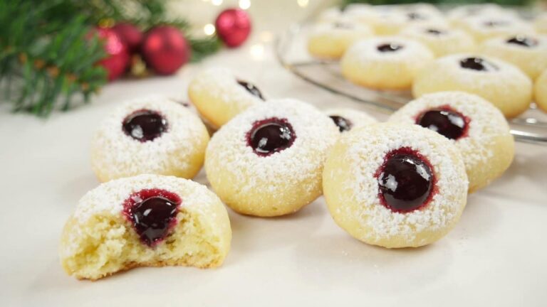 Leckere Kekse mit Marmelade – Rezept für Weihnachtsplätzchen