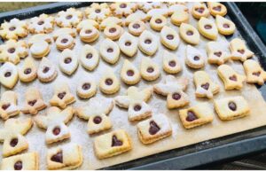 Die besten Linzer Kekse mit Marmelade
