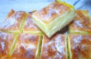 Schnelles Blätterteigrezept für das Wochenende: das perfekte Puddingdessert