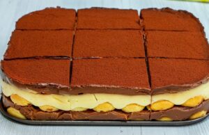 Probieren Sie dieses ungebackene Dessert, das buchstäblich auf der Zunge zergeht