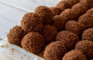 Leckere Kugeln, die wie Ferrero schmecken – Rezept für backfreie Bonbons