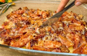 Einfach die Kartoffeln reiben und fertig: Ein Mittag- oder Abendessen, das Sie verblüffen wird
