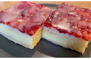 Erfrischende Eigelbschnitte – schnelle Blätterteigschnitte