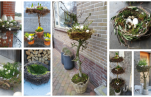 Gestalten Sie ein Nest aus Zweigen, das Sie den ganzen Frühling über erfreut: 25+ schöne Ideen