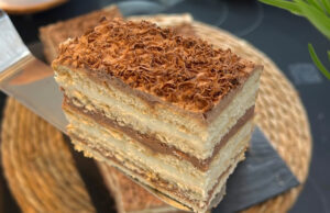Unkomplizierte himmlische Schnitten mit Mascarpone und Nutella