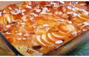 Probieren Sie diesen köstlichen Apfelkuchen mit Salami