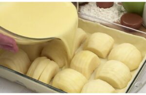 Apfelkuchen, der Rekorde bricht: nur 1 Blätterteig, Äpfel und 4 Eier