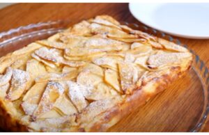 Rezept für den perfekten Apfelkuchen mit Zimt, den auch ein absoluter Anfänger schaffen kann