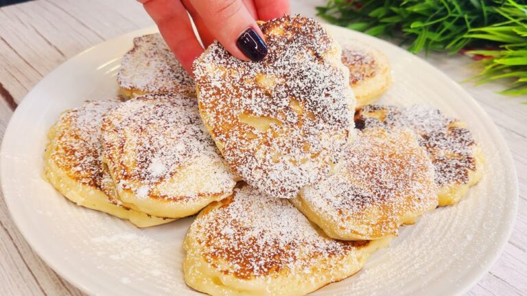 Blitzschnelle Apfel-Pfannkuchen aus Joghurtteig: Luftiges Rezept mit nur 1 Apfel