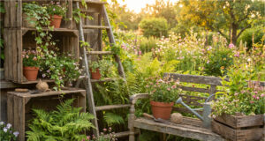 Sparen Sie Tausende im Baumarkt: 7 geniale Ideen für Gartendekorationen aus altem Holz und Gerümpel Sparen Sie Tausende im Baumarkt: 7 geniale Ideen für Gartendekorationen aus altem Holz und Gerümpel
