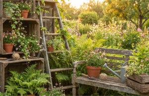 Sparen Sie Tausende im Baumarkt: 7 geniale Ideen für Gartendekorationen aus altem Holz und Gerümpel Sparen Sie Tausende im Baumarkt: 7 geniale Ideen für Gartendekorationen aus altem Holz und Gerümpel