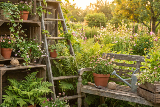 Sparen Sie Tausende im Baumarkt: 7 geniale Ideen für Gartendekorationen aus altem Holz und Gerümpel Sparen Sie Tausende im Baumarkt: 7 geniale Ideen für Gartendekorationen aus altem Holz und Gerümpel