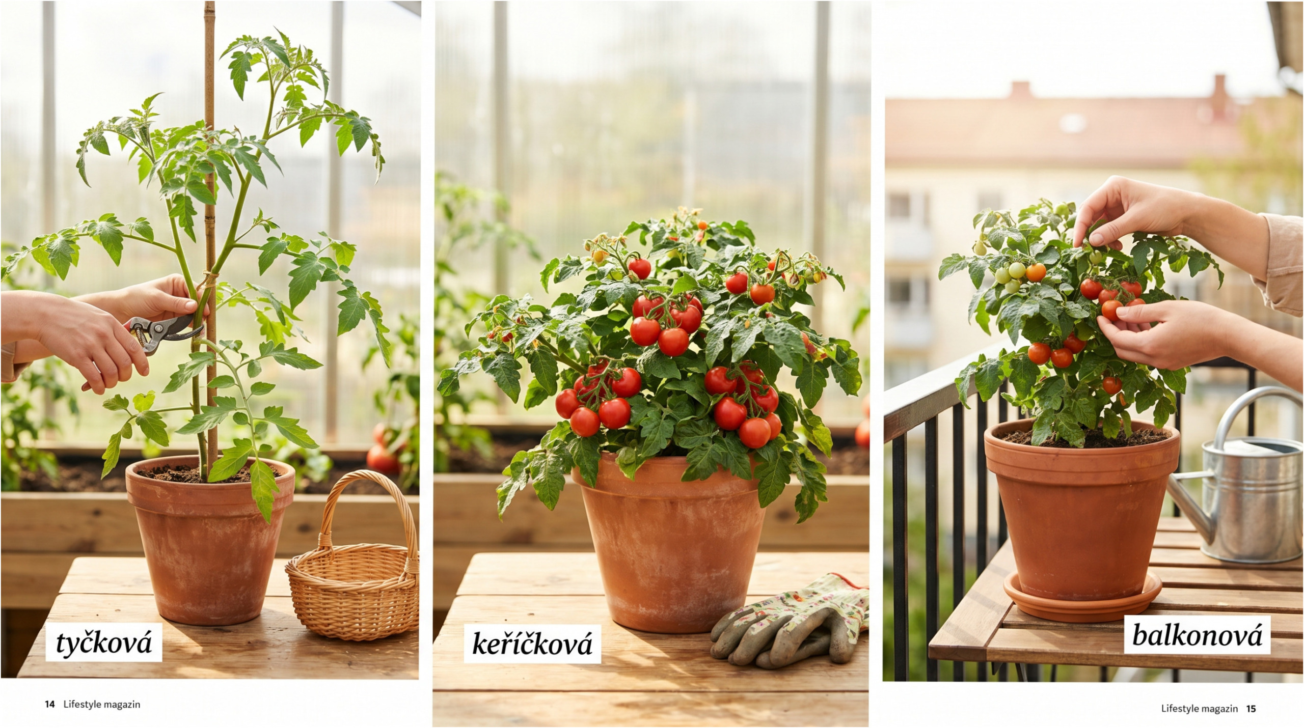 Tomatensorten und ihr Bedarf an Ausgeizen.