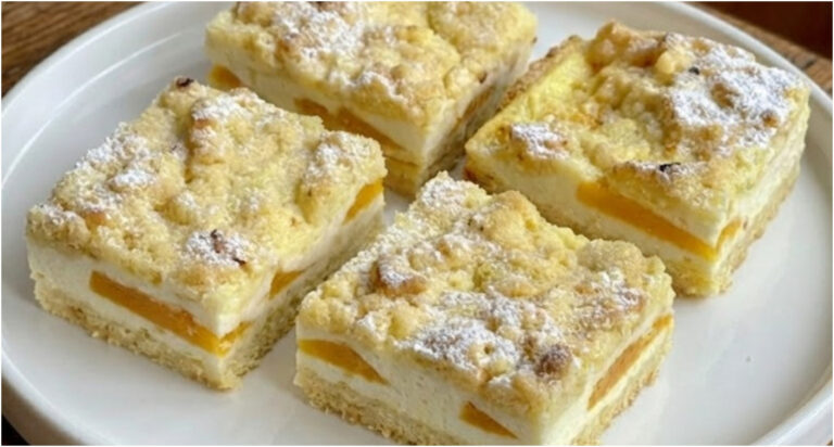 Suchen Sie das perfekte Wochenendgebäck? Probieren Sie zarte Linzerschnitten mit Quark und Obst