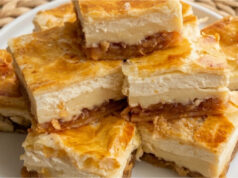 Apfelkuchen aus Blätterteig mit Quark und Pudding: Schneller Kuchen ohne aufwendigen Teig Apfelkuchen aus Blätterteig mit Quark und Pudding – schnell und einfach