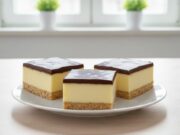 Hausgemachte Monte-Schnitten ohne Backen: Unwiderstehliche Kombination aus Milchcreme und Schokolade Monte-Schnitten vom Blech: Hausgemachtes ungebackenes Dessert mit Milchcreme und Schokolade