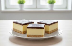 Hausgemachte Monte-Schnitten ohne Backen: Unwiderstehliche Kombination aus Milchcreme und Schokolade Monte-Schnitten vom Blech: Hausgemachtes ungebackenes Dessert mit Milchcreme und Schokolade