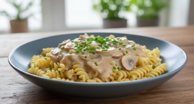 pilzsosse-1 Cremige Pilzsoße aus frischen Pilzen, die wärmt und satt macht