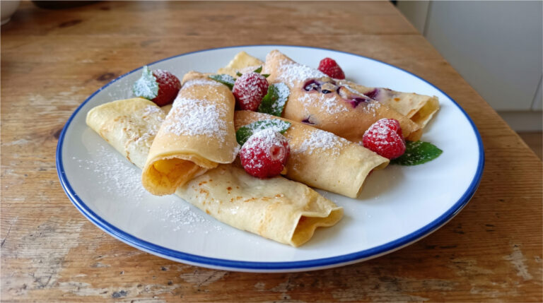 Quarkomeletts aus Quarkteig: Saftige süße Leckerei mit Obst oder Nutella