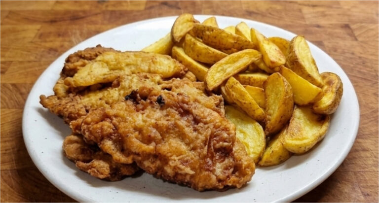 Schnitzelchen im Bierteig: Knusprige Hülle und saftiges Fleisch