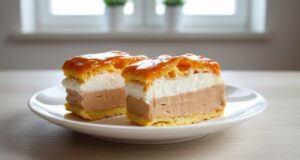 Konditorentraum vom Blech: Luxuriöser Karamell-Windbeutel einfach gemacht Windbeutel vom Blech mit Karamellcreme: Traditionelles Dessert ohne aufwändiges Dekorieren