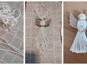 Wunderschöne Engel aus Schnur basteln: Schritt-für-Schritt-Anleitung für zauberhafte Deko Selbstgebastelter Engel aus Schnur als Weihnachtsdekoration