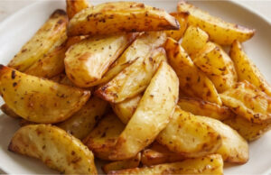Gebackene Kartoffeln in Honig-Senf-Marinade: Knusprige Beilage ohne zusätzliches Salz Gebackene Kartoffeln in Honig-Senf-Marinade – knusprige Beilage ohne zusätzliches Salz