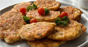 Käseschnitten mit Schinken und Knoblauch: Schneller knuspriger Pfannensnack Käseschnitten mit Schinken und Knoblauch – schneller knuspriger Pfannensnack