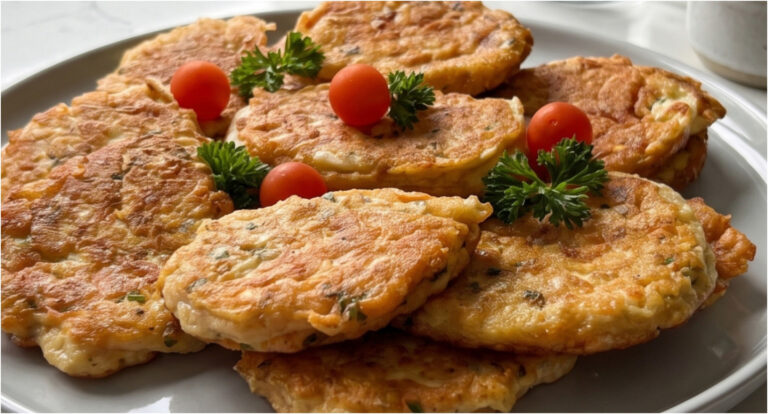 Käseschnitten mit Schinken und Knoblauch: Schneller knuspriger Pfannensnack
