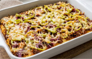 Kartoffelblechfladen ohne Braten: Knuspriger Genuss für die ganze Familie Knuspriger Kartoffelfladen vom Blech – sättigender Genuss für die ganze Familie