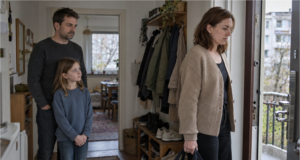Meine Frau ist zu einem anderen gezogen. Unserer Tochter sagte sie aber weiter, dass sie vielleicht bald zurückkommt Mutter verlässt Familie – Tochter wartet auf Rückkehr