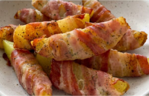 Im Speck gebackene Kartoffeln: Einfache, knusprige Beilage in 20 Minuten Tipp für eine tolle Beilage – Kartoffeln im Speckmantel